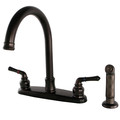 Naples FB7795NMLSP 8-Inch Centerset Kitchen Faucet with Sprayer FB7795NMLSP